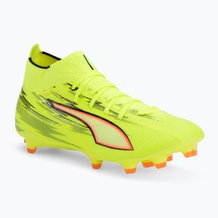 Футболни обувки PUMA Ultra 6 Match + FG/AG yellow alert/puma black/glowing red/lime squeeze