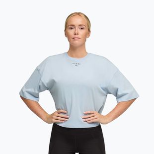 Дамска тренировъчна тениска PUMA x HYROX Cropped Lifestyle Tee сива