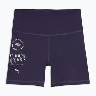 Дамски тренировъчни шорти PUMA x HYROX Tad Essential Tight лилави
