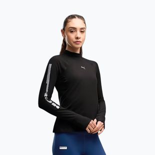 Дамска блуза за бягане с дълъг ръкав PUMA Run Brightstride Cloudspun puma Black
