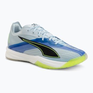 Обувки за хандбал PUMA Accelerate Nitro SQD 5 aqua glow/puma black/green glare/royal sapphire