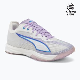 Обувки за хандбал PUMA Accelerate Nitro SQD 5 puma white/royal sapphire/light lavender