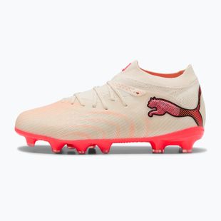 Детски футболни обувки PUMA Future 9 Pro FG/AG Jr sugared almond/puma white/ultra red/puma black