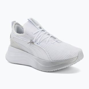 Дамски обувки PUMA Softride Sabrina Polished Chrome puma white/silver mist/puma silver