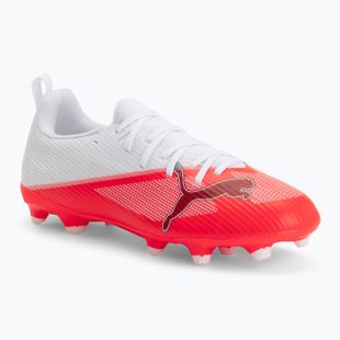 Детски футболни обувки PUMA Ultra 7 Match FG/AG Jr ultra red/puma black/puma white