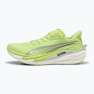Дамски обувки за бягане PUMA Deviate Nitro 4 sunny lime/puma silver