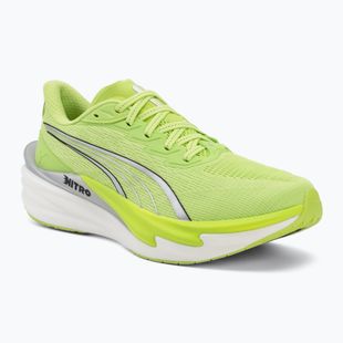 Дамски обувки за бягане PUMA Deviate Nitro 4 sunny lime/puma silver
