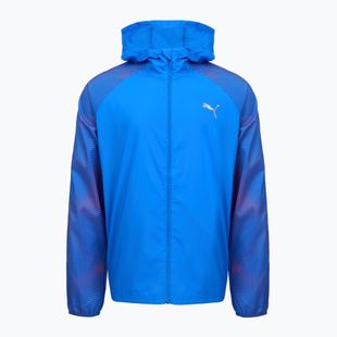 Мъжко яке за бягане Puma Run Favorite Woven Jacket blue/fire orchid