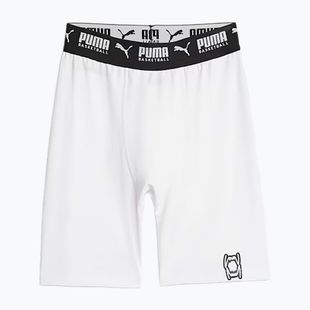 Мъжки баскетболни шорти PUMA Hoops Team Baselayer puma white
