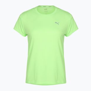 Дамска тениска за бягане PUMA Run Favorite Heather green/neon