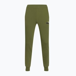 Мъжки панталони PUMA Essentials+ 2 Col Logo TR olive green