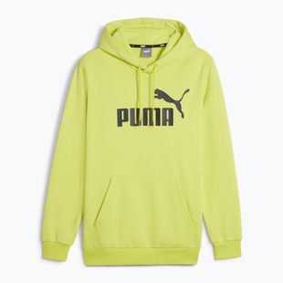 Мъжки суитшърт PUMA Essentials Big Logo Hoodie FL lime sheen