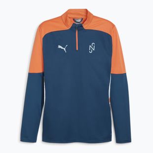 Мъжки PUMA Neymar Jr Creativity Football Суитшърт 1/4 Zip Top ocean tropic/hot heat