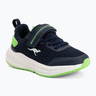 Детски обувки KangaROOS K-RDK Fam EV dr navy/lime