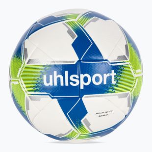 Футболна топка uhlsport 350 Lite Match Addglue white/royal/fluo yellow размер 4