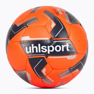 Футболна топка uhlsport 290 Ultra Lite Addglue fluo orange/marine/silber размер 3