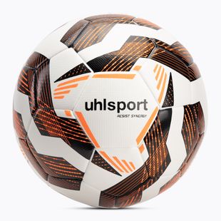 Uhlsport Resist Synergy футбол бяло/черно/оранжево размер 5