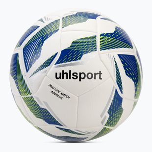 Футбол uhlsport 350 Lite Match Addglue бяло/тъмно синьо/флуо жълто размер 5