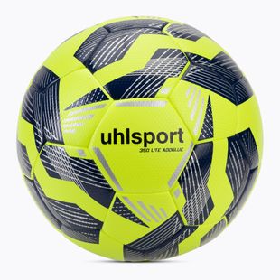 Футбол uhlsport 350 Lite Addglue fluo yellow/navy/silver размер 5