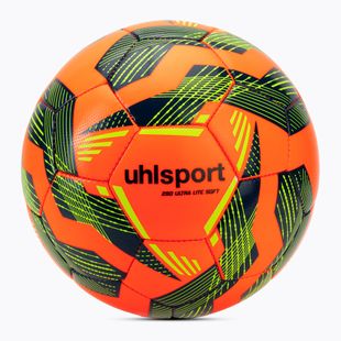 Футбол uhlsport Ultra Lite Soft 290 fluo orange/navy/fluo yellow размер 4