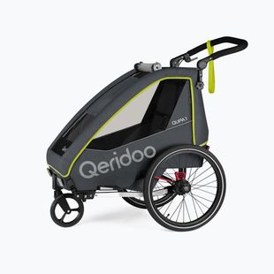 Ремарке за велосипед Qeridoo Qupa 1 lime