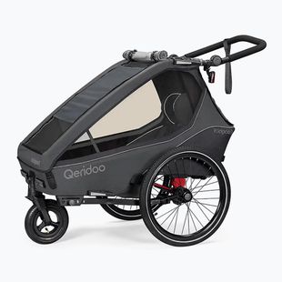 Ремарке за велосипед Qeridoo Kidgoo 1 dark steel grey