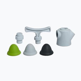 Комплект масажни накрайници BLACKROLL Booster Head  white/green/black