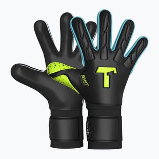 Детски вратарски ръкавици T1TAN Beast 4.0 Jr electric yellow