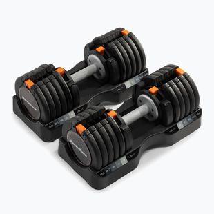 Регулируеми дъмбели NordicTrack 2 x 25 kg black