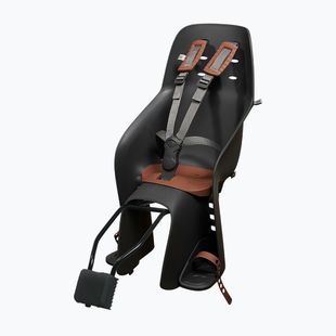 Седалка за велосипед Urban Iki U-me черна/кафява