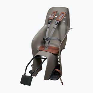 Седалка за велосипед Urban Iki U-me сива/кафява