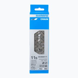 Верига за велосипед Shimano CN-HG601 + Spine 11rz 116 звена сребърна ICNHG60111116Q