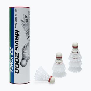 Совалки за бадминтон YONEX Mavis white 2000