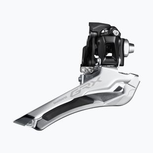 Преден велосипеден дерайльор Shimano FD-RX400 GRX 2x10 Down Swing silver/black