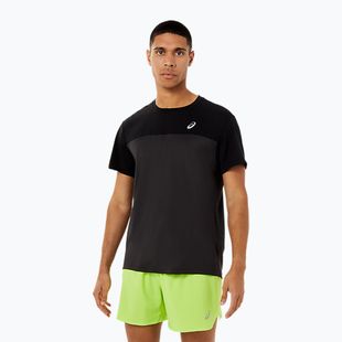 Мъжка тениска за бягане ASICS Race Top performance black/graphite grey