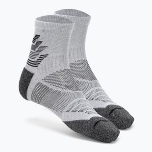 ASICS Racing Run Quarter чорапи за бягане блестящо бяло/черно