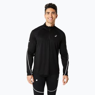 Мъжка блуза с дълъг ръкав ASICS Road Lite-Show 1/2 Zip performance black