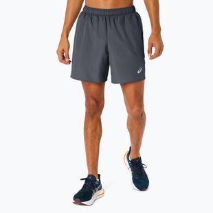 Мъжки шорти за бягане ASICS Icon performance carrier grey / safety yellow