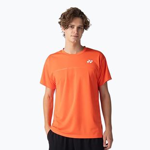 Мъжка тениска/фланелка за тенис YONEX 10728 Crew Neck cyber orange