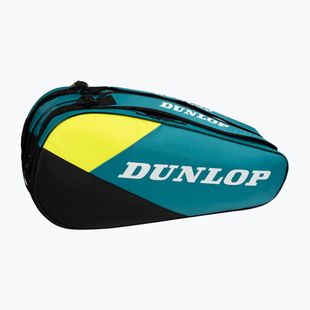 Чанта за тенис на Dunlop SX-Club 6 RKT тил/черно/жълто