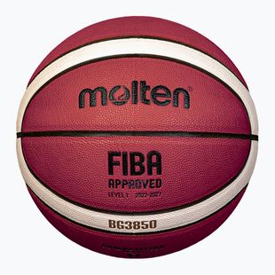 Баскетболна топка Molten basketball B7G3850 FIBA brown размер 7