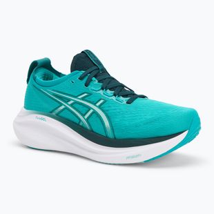 Мъжки обувки за бягане ASICS Gel-Nimbus 27 wave teal/saxon green