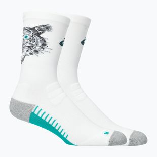 Чорапи ASICS Performance Run Crew brilliant white/wave teal