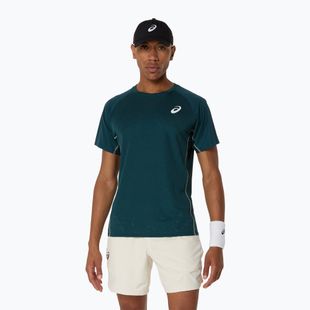 Мъжка тенис фланелка ASICS Match Actibreeze Top saxon green
