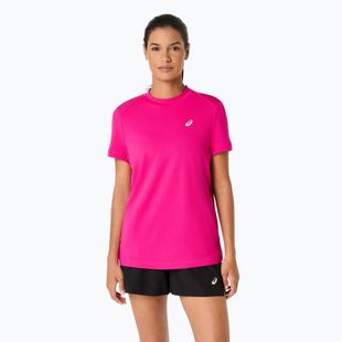 Дамска тенис фланелка ASICS Court Top W pink rave