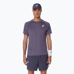 Мъжка тенис фланелка ASICS Match Actibreeze Топ grayish purple