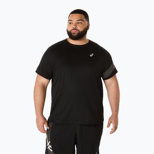 Мъжка тениска за бягане ASICS Icon SS Top performance black