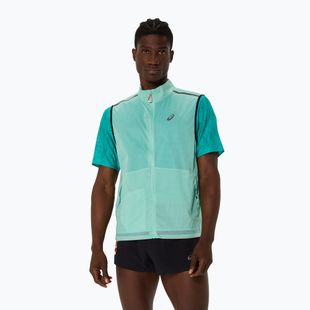 Мъжки елек за бягане Asics Metarun Packable oasis green