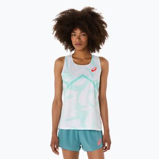 Дамска тениска за бягане ASICS Light Knit Singlet soothing sea