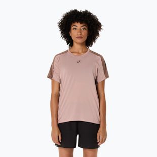 Дамска тениска за бягане ASICS Fujitrail Elite Top neutral pink/taupe grey